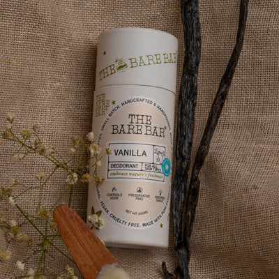 Sweet Vanilla Deodorant for Gentle All - Day Protection – Deodorant by The Bare Bar available on Brown Living™. 60gm . SKU: 8904448008012. Img 10.