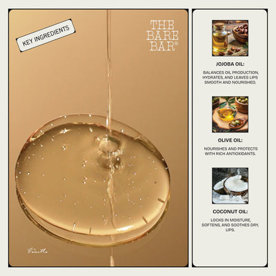 Sweet Vanilla Lip Oil for Deep Lip Nourishment – Lip Balms on Brown Living™. SKU: 8904448002683. Img 3.