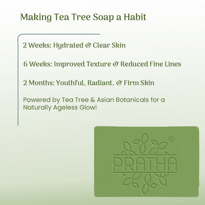 Tea Tree & French Clay | Cold Process Handmade Soap | Verified Sustainable by Brown Living™