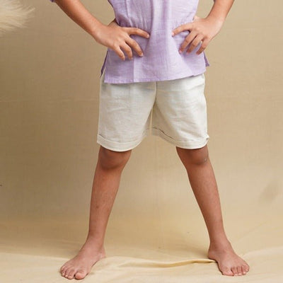 Terra Trotters - Boys Shorts – Kids Shorts on Brown Living™. SKU: SCBSHA - 01. Img 3.