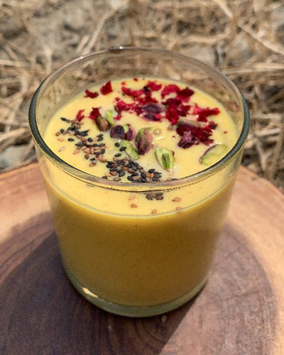 The Artisanal Turmeric Latte – Tea on Brown Living™. SKU: turmeric latte 2. Img 3.