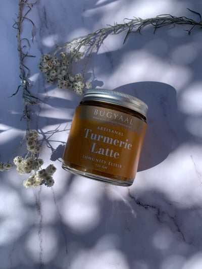 The Artisanal Turmeric Latte – Tea on Brown Living™. SKU: Turmeric latte 1. Img 5.