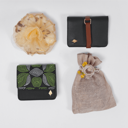 The Classic His & Her Gift Set | Crafted from Cactus Leather | Sustainable Elegance for Couples – Gift Giving on Brown Living™. SKU: FGBGH008. Img 3.