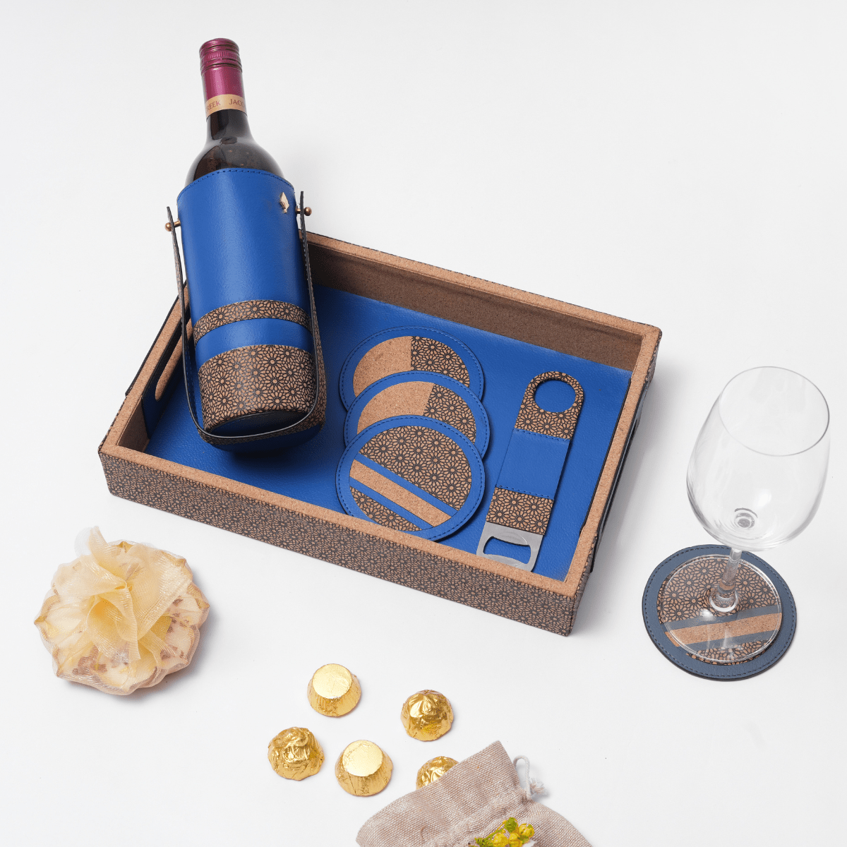 The Luxe Bar Ensemble Gift Set | Eco - Luxury for the Festive Season | Verified Sustainable by Brown Living™