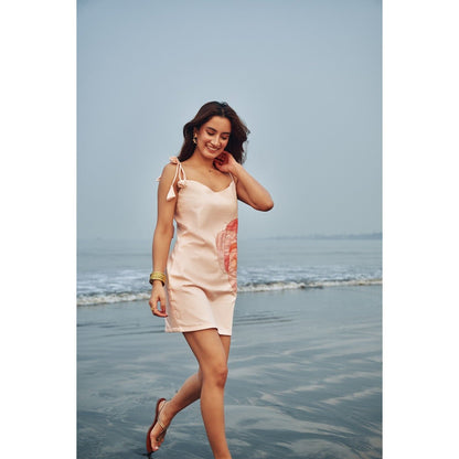 The Rose Dress – Short Floral Summer Essential – Womens Dress by tyas available on Brown Living™. XS . SKU: TY - BL - 14. Img 5.