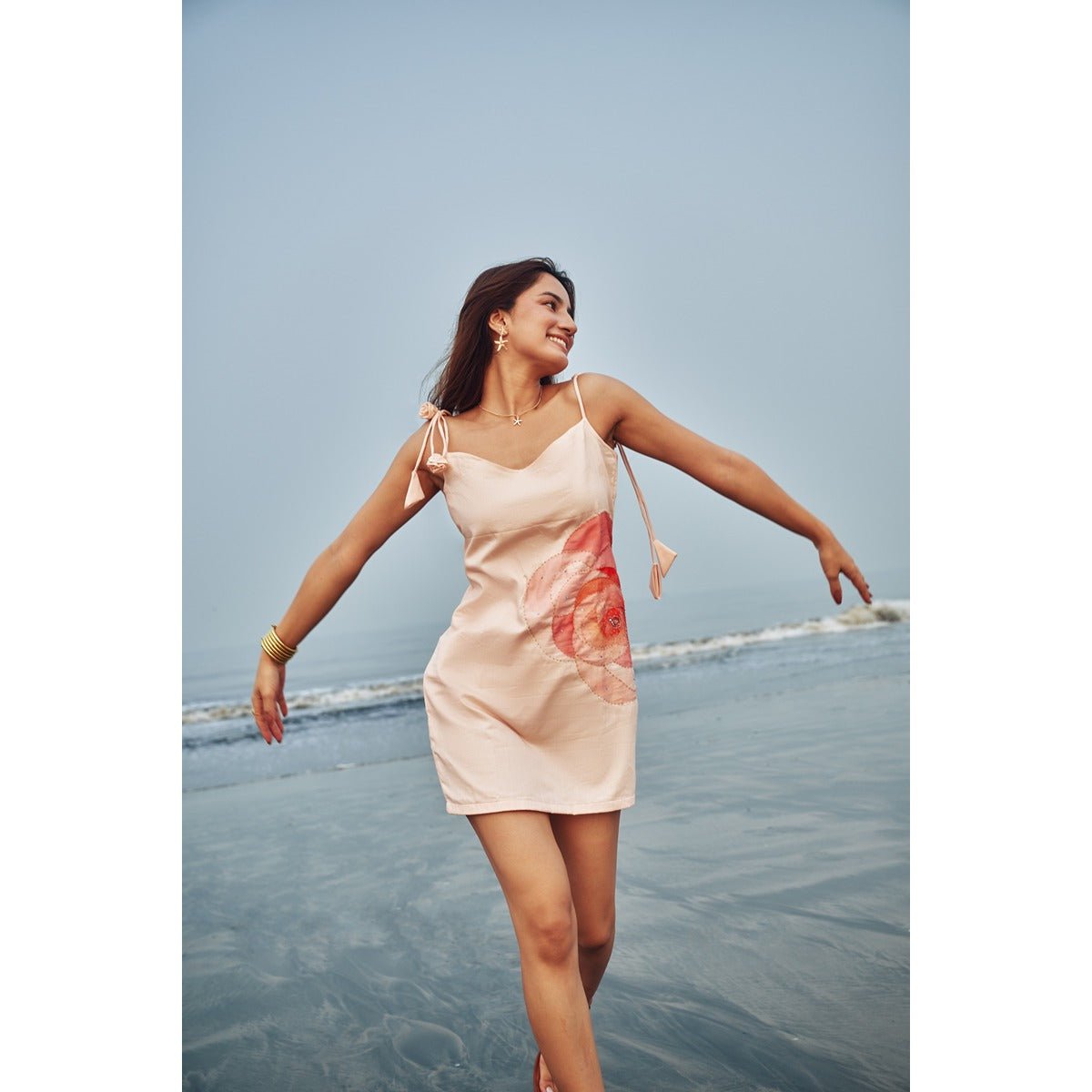 The Rose Dress – Short Floral Summer Essential | Verified Sustainable by Brown Living™