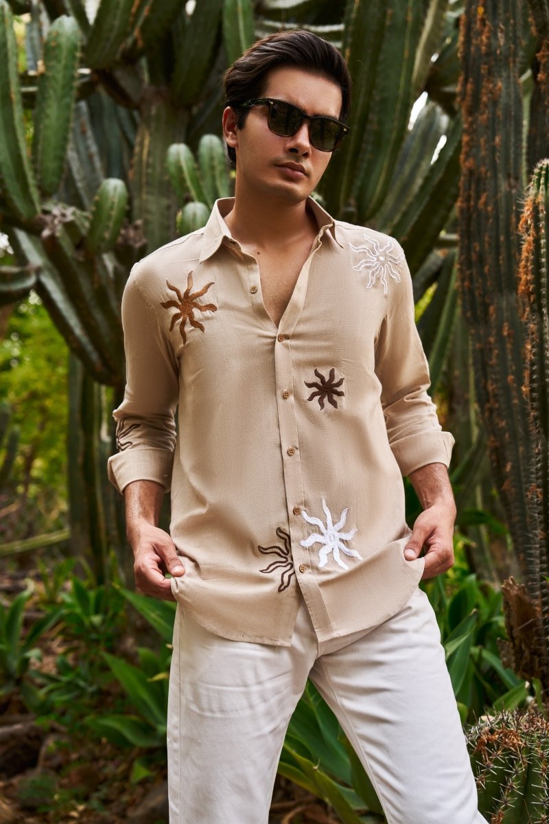 The Walnut Sunburst Shirt | Verified Sustainable by Brown Living™