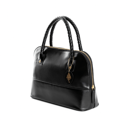 Theia (Black) | Women's Bag Made with Cactus Leather | Verified Sustainable by Brown Living™