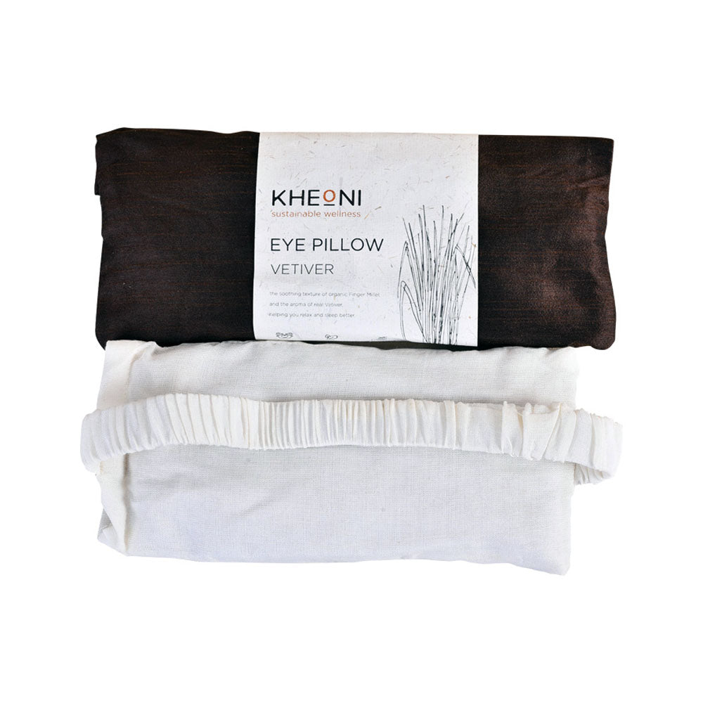 Therapeutic Vetiver Eye Pillow | Verified Sustainable by Brown Living™