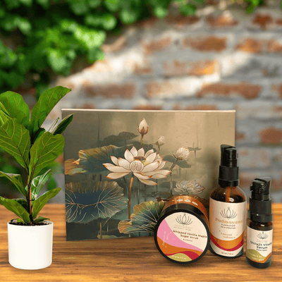 Timeless Glow Skincare Set | Ageless Beauty Kit – Gift Hampers on Brown Living™. SKU: BL - NL - TGS. Img 1.