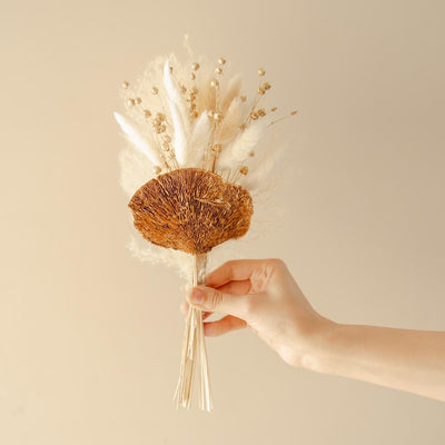 Tiny Timeless - Dried Flower Mini Bouquet – Home Decor on Brown Living™. SKU: DF - 335. Img 1.