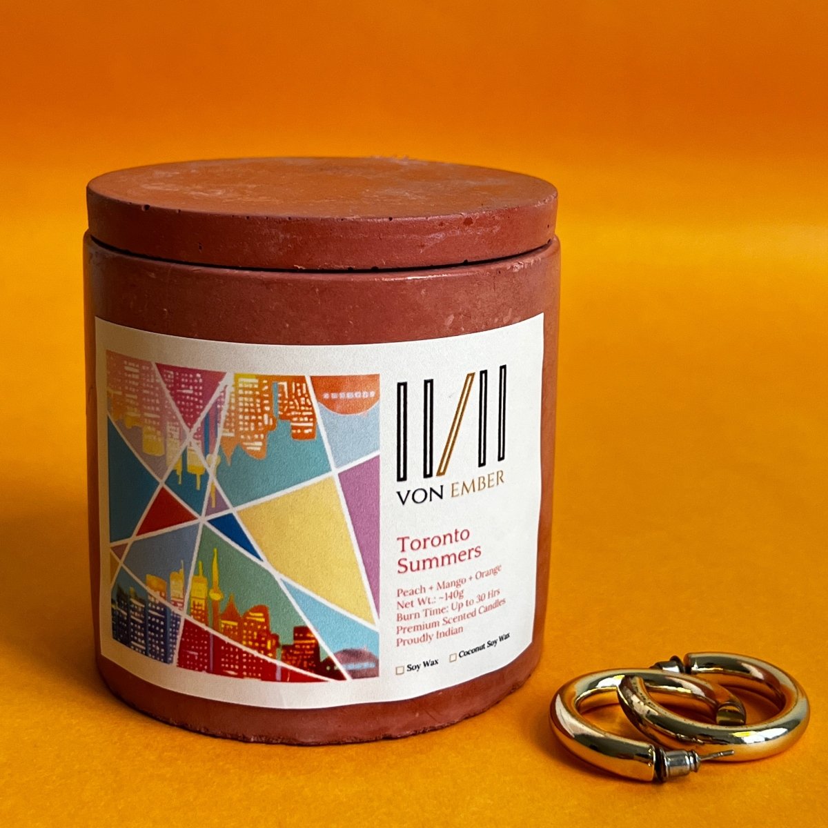 Toronto Summers Scented Candle | Verified Sustainable by Brown Living™