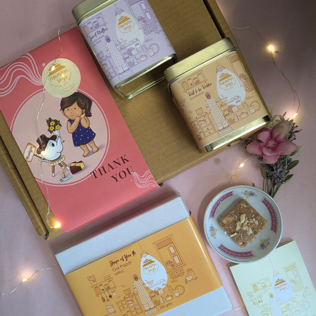 Traditional Sweet Box – Golpapdi & Mukhwas Combo | Verified Sustainable by Brown Living™