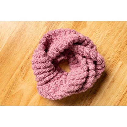 Trendy Merino Wool Balaclava with Twist and Patterned Design – Womens Hat by Naram available on Brown Living™. Ochre & Brown . SKU: BTD - 13. Img 9.