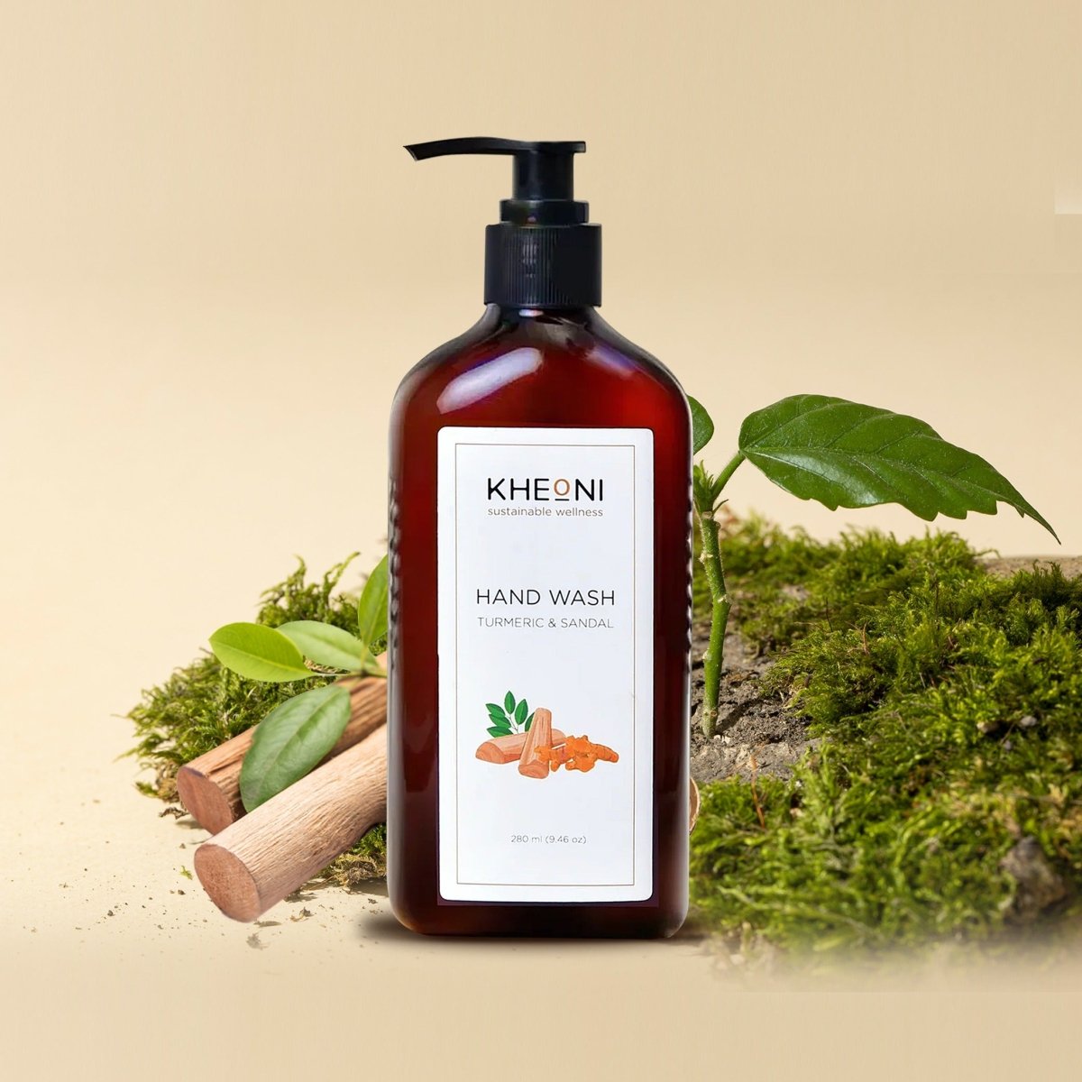 Turmeric Sandalwood Gentle Handwash | Verified Sustainable by Brown Living™