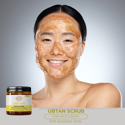 Ubtan Natural Scrub | A soap free body wash | Verified Sustainable by Brown Living™