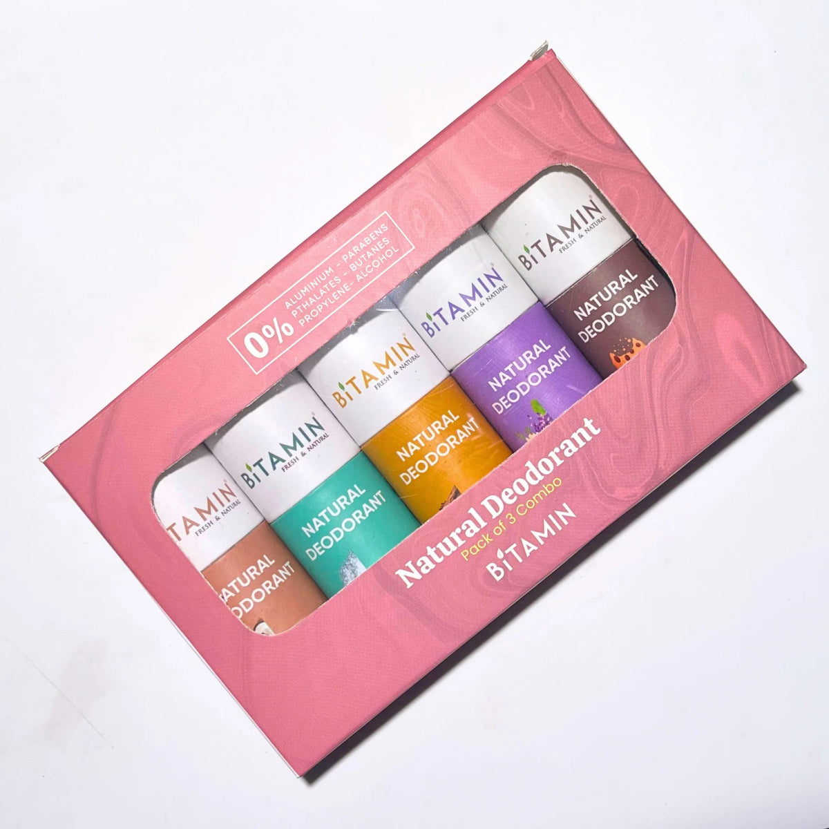 Ultimate Natural Deodorant Gift Box - 30 Grams Each | Verified Sustainable by Brown Living™