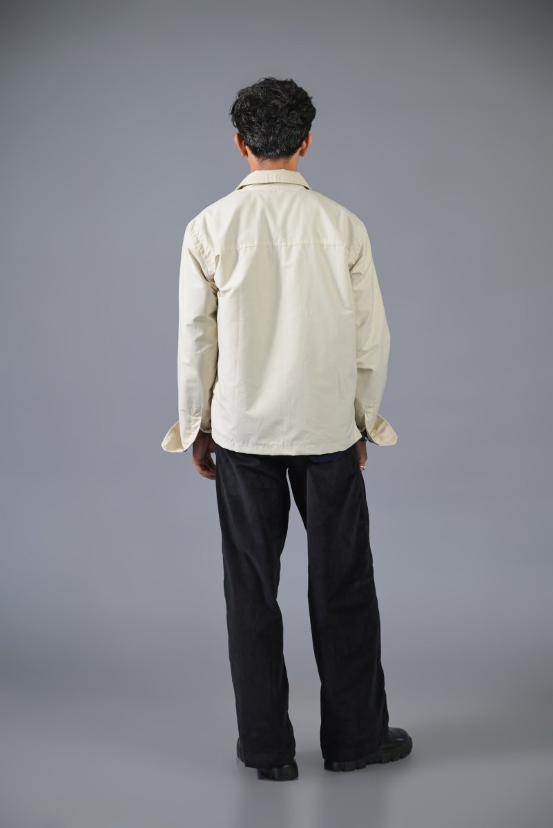 Unisex Solid Jacket - (Beige) | Verified Sustainable by Brown Living™