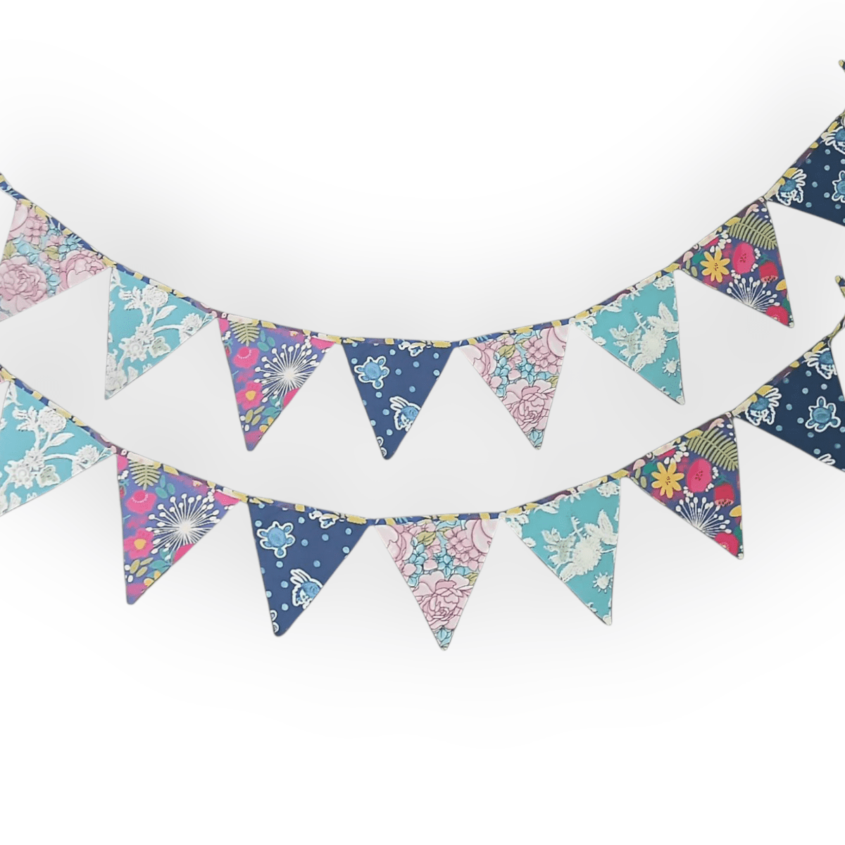 Upcycled Blue Bunting | Verified Sustainable by Brown Living™