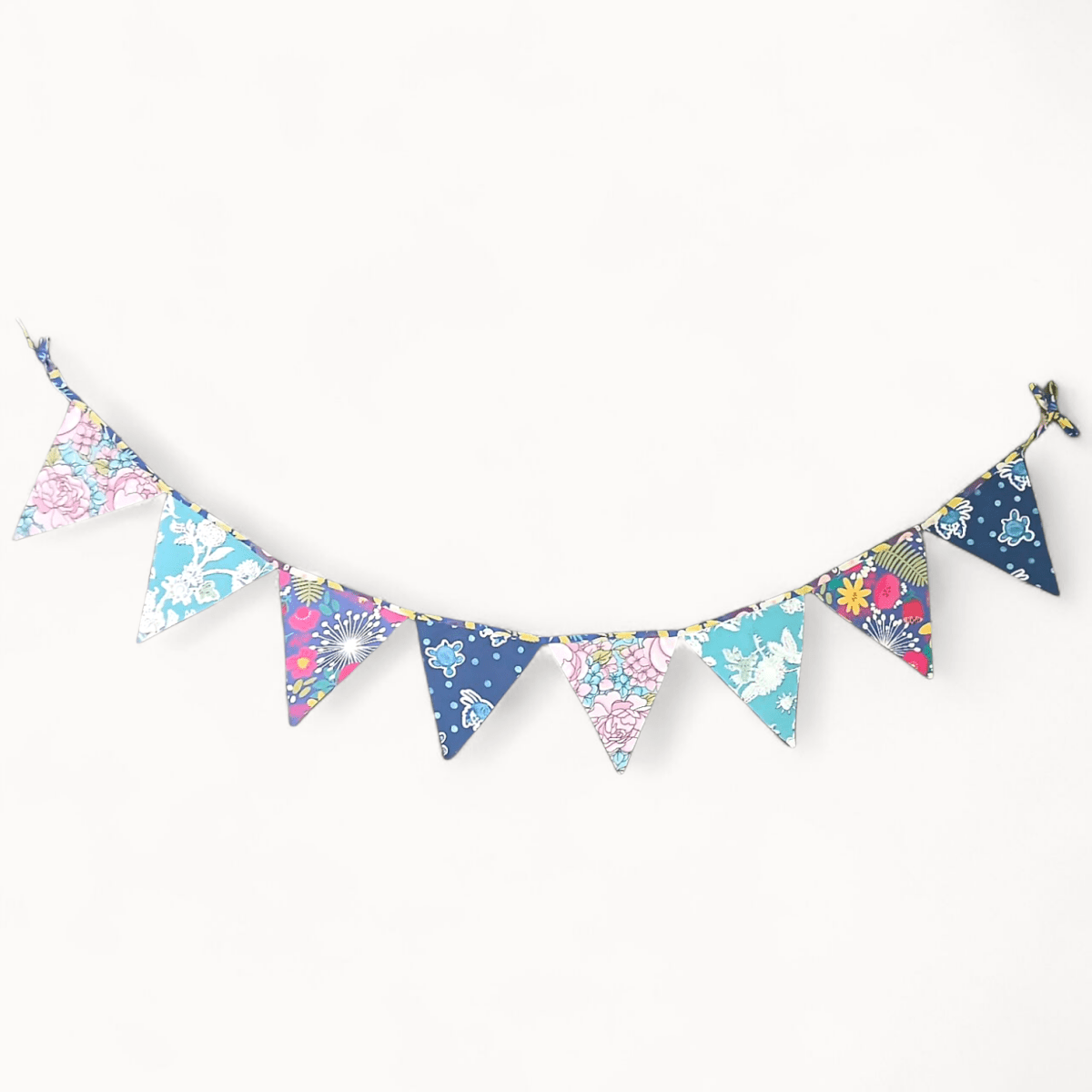 Upcycled Blue Bunting | Verified Sustainable by Brown Living™
