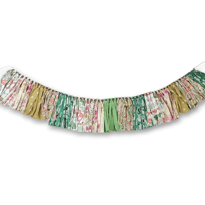 Upcycled Green Fringes – Wall Decor on Brown Living™. SKU: UMW - Fringe - Green - 01. Img 5.