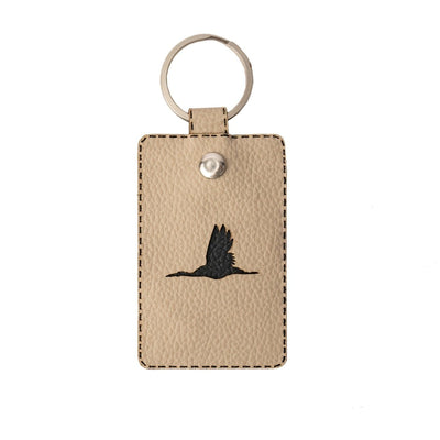 Upcycled Handmade Bird Key Chain – Gift on Brown Living™. SKU: KC010 - KC. Img 3.