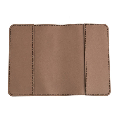 Upcycled Handmade Passport Cover – Passport Wallet on Brown Living™. SKU: W0012B. Img 2.