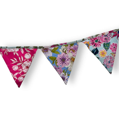 Upcycled Pastel Banner Bunting | Verified Sustainable by Brown Living™