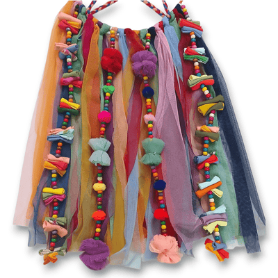 Upcycled Star Dreamcatcher – Wall Decor on Brown Living™. SKU: UMW - DREAM - STAR - 01. Img 6.