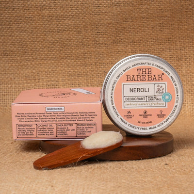 Uplifting Neroli Deodorant with Clean Citrus Notes – Deodorant on Brown Living™. SKU: 8904448007671. Img 2.