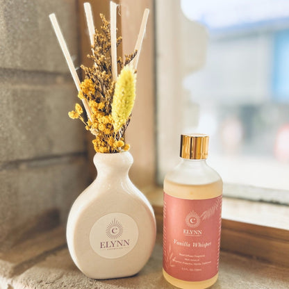 Vanilla Whisper Reed Diffuser Set | Verified Sustainable by Brown Living™