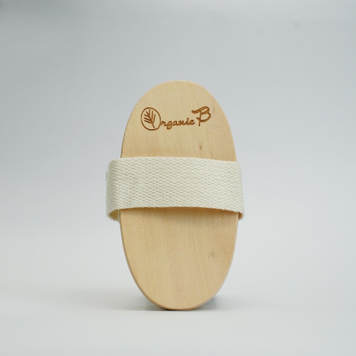 Velvet Touch Beach Wood Body Scrubber Brush - Oval Shaped | Verified Sustainable by Brown Living™