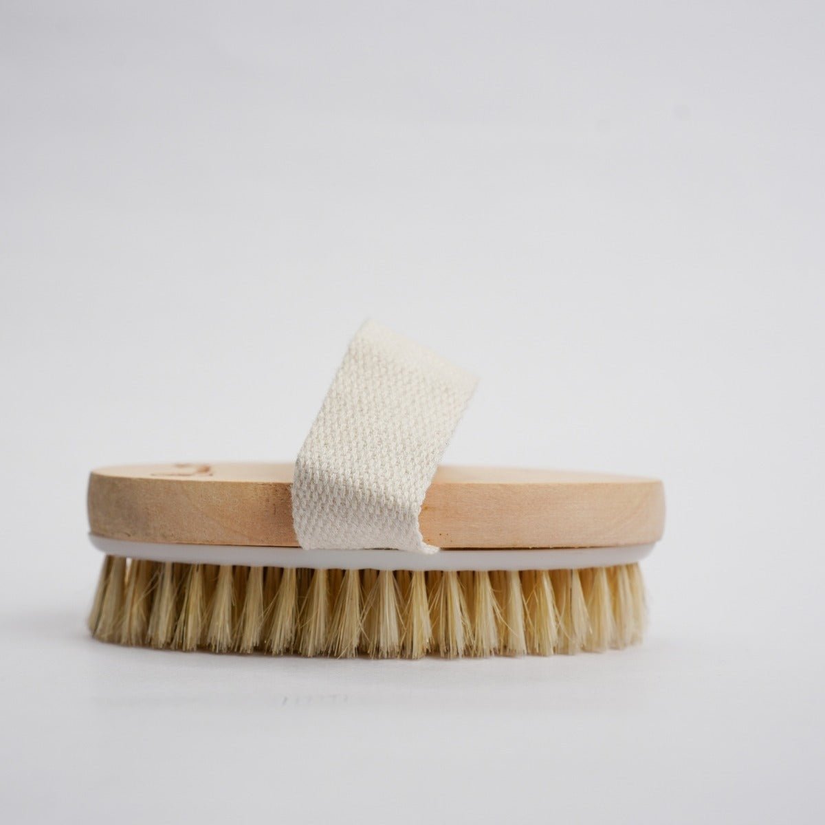 Velvet Touch Beach Wood Body Scrubber Brush - Oval Shaped | Verified Sustainable by Brown Living™