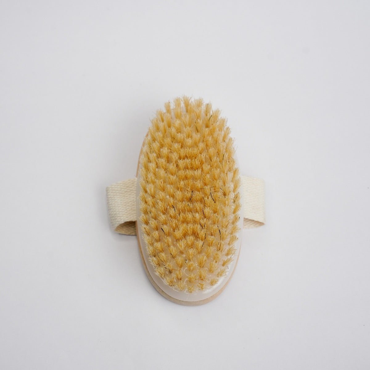 Velvet Touch Beach Wood Body Scrubber Brush - Oval Shaped | Verified Sustainable by Brown Living™