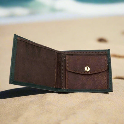 Verdure Green Brown Wallet | Verified Sustainable by Brown Living™