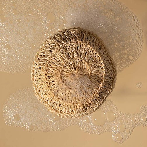 Vetiverific | Handmade Vetiver Loofah Scrub with Sisal Fibres (1 pc) | Verified Sustainable by Brown Living™