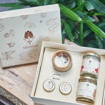 Vīrya Gift Box - Herbal Health & Energy Set | Verified Sustainable by Brown Living™
