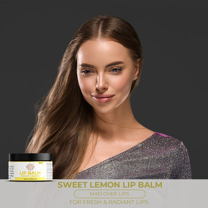 Vitamin C Lip Balm | Anti - Pigmentation & Sweet Lemon | Verified Sustainable by Brown Living™