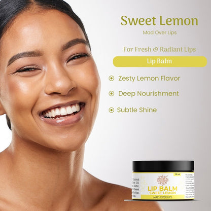 Vitamin C Lip Balm | Anti - Pigmentation & Sweet Lemon | Verified Sustainable by Brown Living™