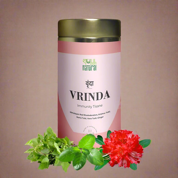 Vrinda Floral Tisane I 40 Cups | Verified Sustainable by Brown Living™