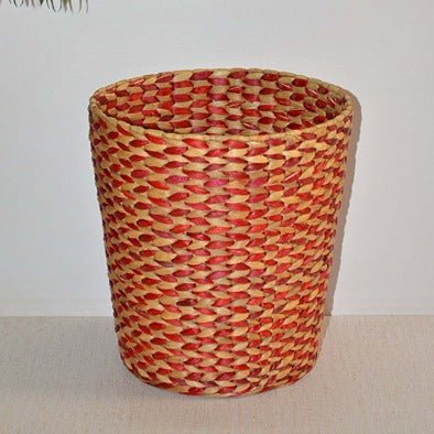 Water Hyacinth Basket Bin – Baskets & Boxes on Brown Living™. SKU: WHWBIN005A. Img 3.