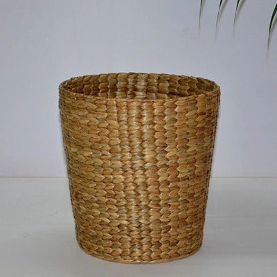 Water Hyacinth Basket Bin – Baskets & Boxes on Brown Living™. SKU: WHWBIN005D. Img 6.