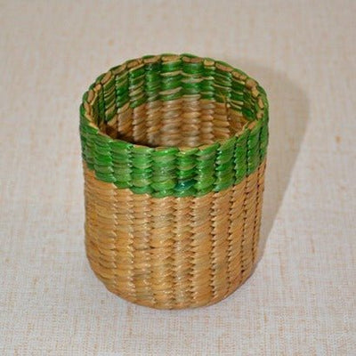 Water Hyacinth Cutlery & Pen Holder – Baskets & Boxes on Brown Living™. SKU: WHPENS003A. Img 9.