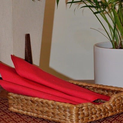 Water Hyacinth Napkin Holder – Baskets & Boxes by DHARINI available on Brown Living™. . SKU: WHNHOL006A. Img 4.