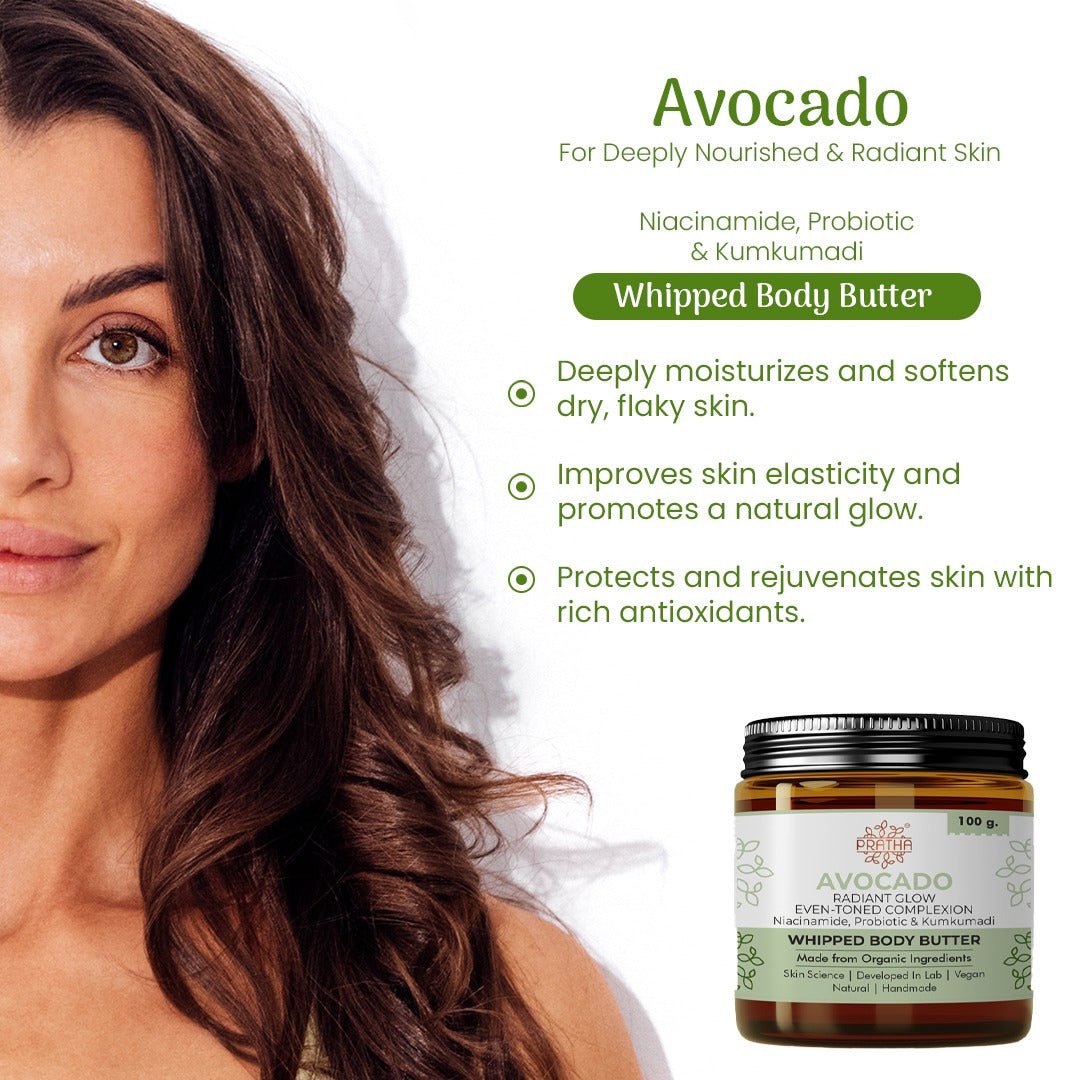 Whipped Avocado Body Butter | Ultra - Nourishing Care | Verified Sustainable by Brown Living™