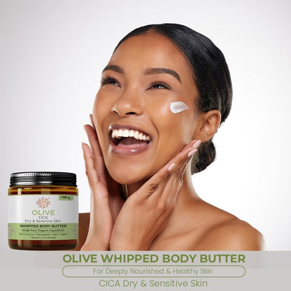 Whipped Olive Body Butter | Nourishing & Hydrating | Verified Sustainable by Brown Living™