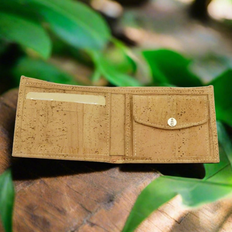 Wild Bark Vegan Cork Wallet | Verified Sustainable by Brown Living™