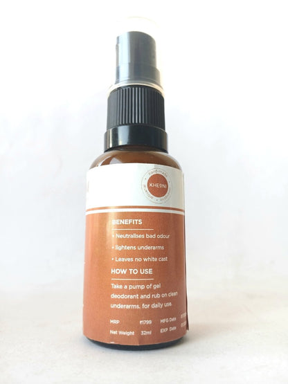 Wild Flower Fresh Gel Deodorant for Odor Control | Verified Sustainable by Brown Living™