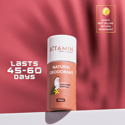 Women Natural Deodorant - Pack of 2 | 30g Each – Deodorant on Brown Living™. SKU: womenpack. Img 6.