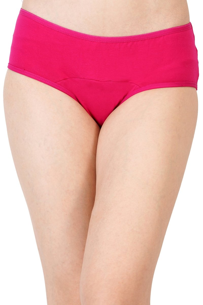 Womens Underwear Period panties 3 Layer | Fuchsia | Verified Sustainable by Brown Living™